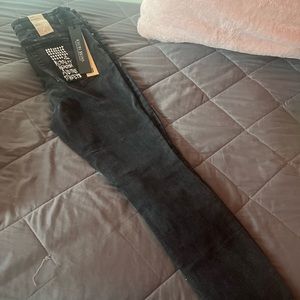 Ksubi Hi N Wasted Super Skinny High Rise Jeans Black